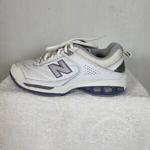 New Balance Tennis 806 White Women's 7 (37.5 EU) Athletic Sneakers WC806W EUC